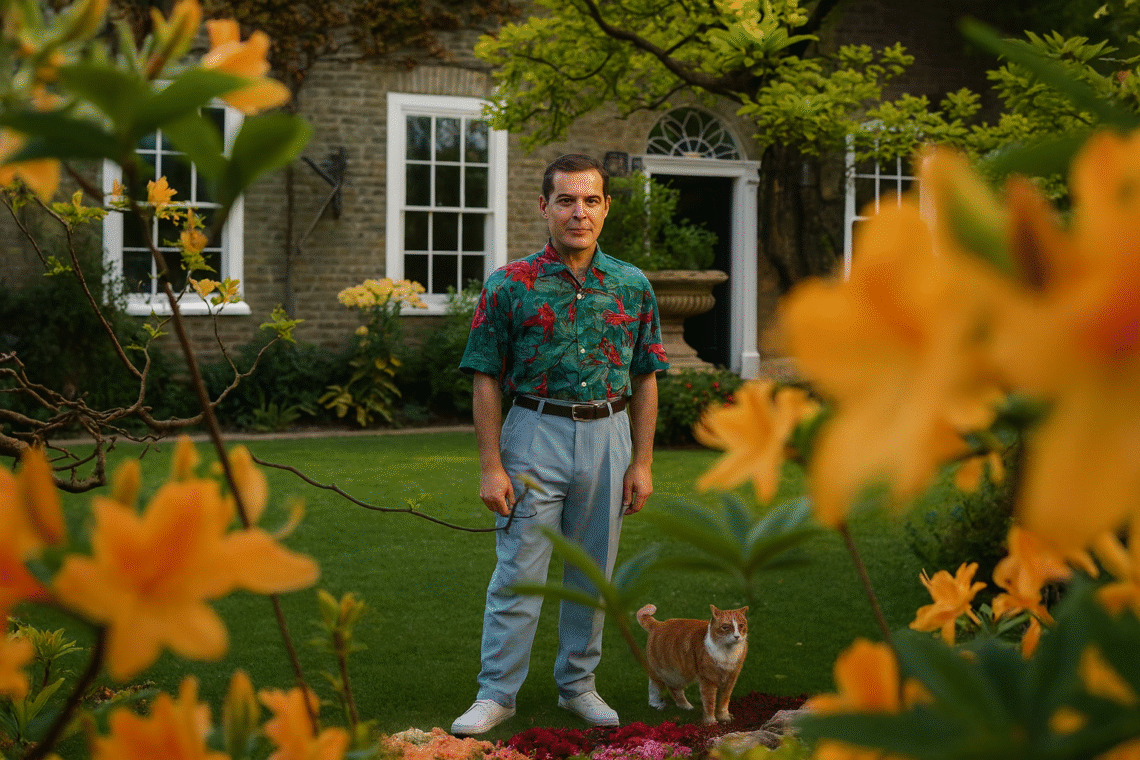 Freddie Mercury letztes Bild