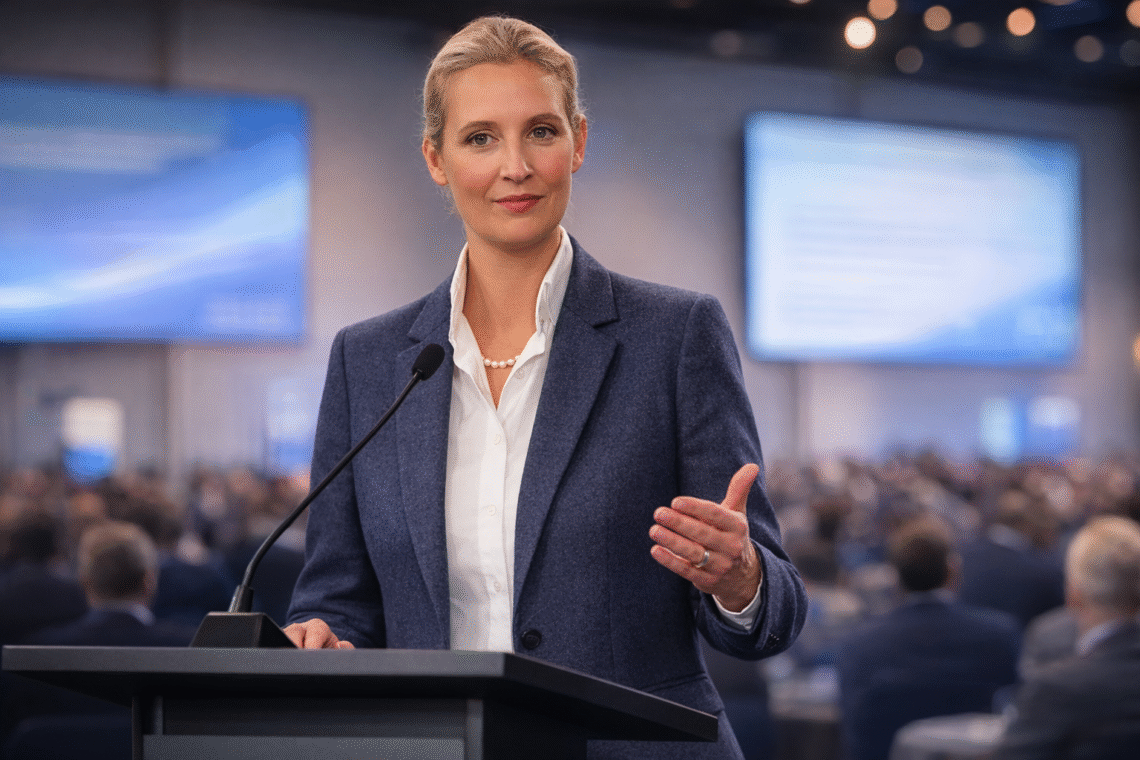 was ist mit dem rechten ohr von alice weidel